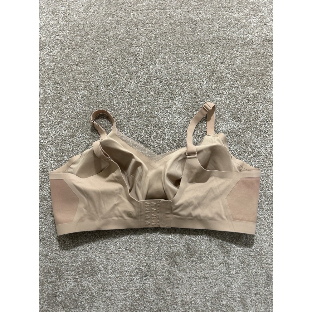 HoneyLove Crossover Bra Size 2X Beige Adjustable Straps - Picture 4 of 5